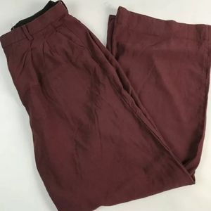 Madewell Burgundy Trousers
